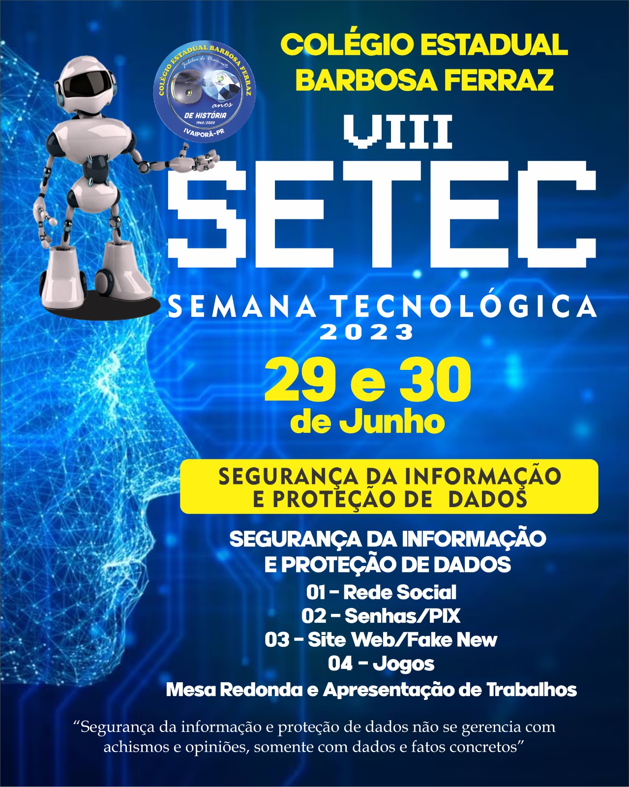 cartaz da setec